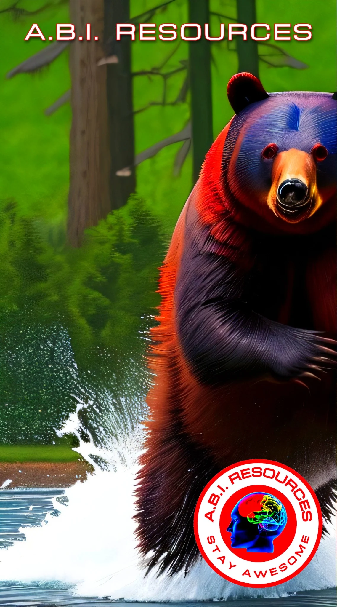 Archived ABI Resources Facebook image associated with "Experience Art with ABI Resources' Collection" 'Bear-y Awesome Adventures' A Grizzly Collection of Connecticut's Fur… — 2023-03-12 49f72d04