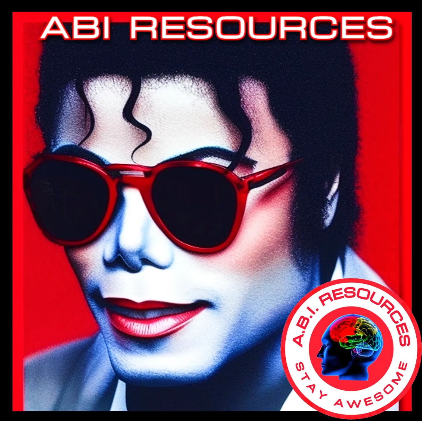 Archived ABI Resources Facebook image associated with ABI Resources Artwork Legends of Music Collection. Michael Jackson #MichaelJackson #ARTTHERAPY #michaeljackson #kingo…