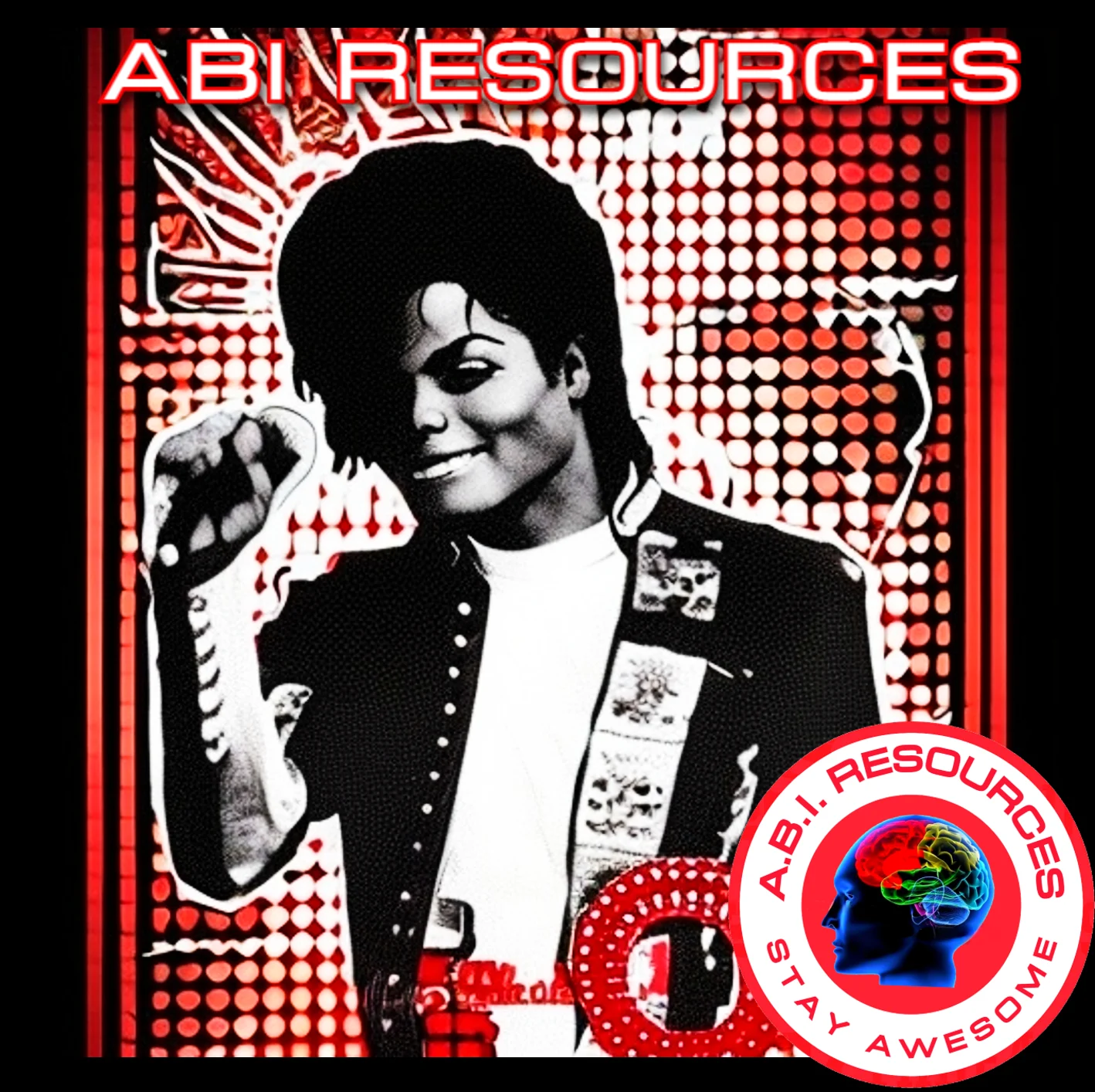 Archived ABI Resources Facebook image associated with ABI Resources Artwork Legends of Music Collection. Michael Jackson #MichaelJackson #ARTTHERAPY #michaeljackson #kingo…