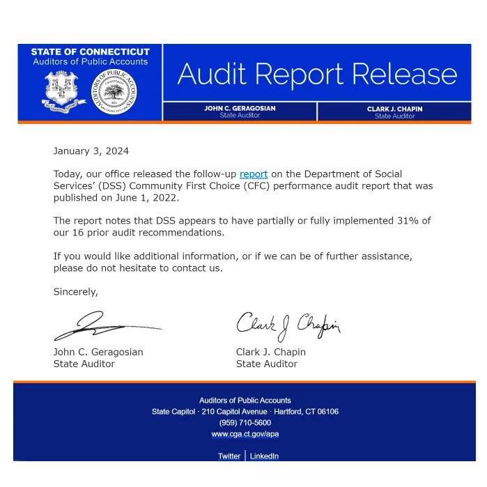 Archived ABI Resources Facebook image associated with Thank you Connecticut Auditors of Public Accounts! We extend our deepest gratitude to the auditors of public accounts… — 2024-01-03 1c095c8a