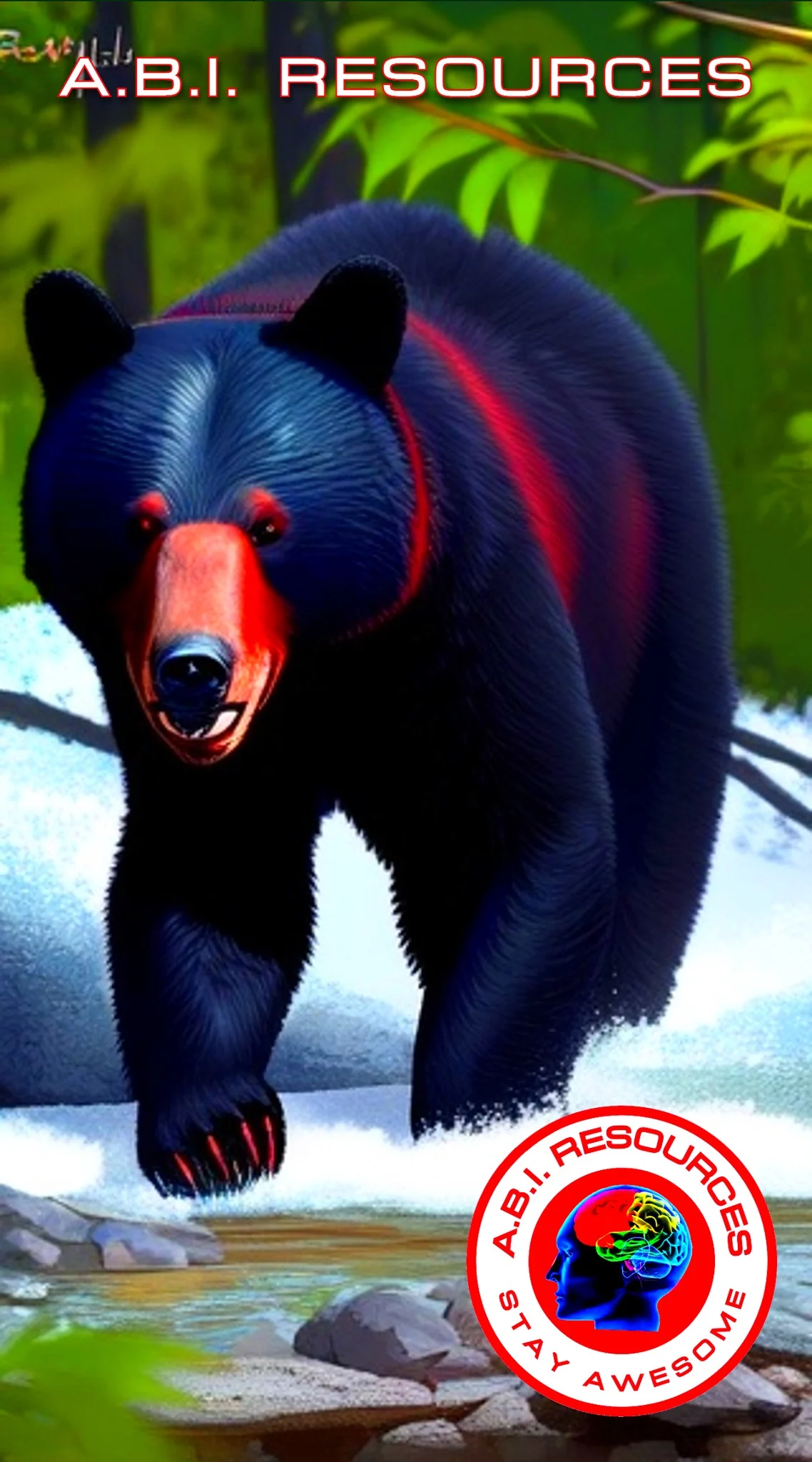 Archived ABI Resources Facebook image associated with "Experience Art with ABI Resources' Collection" 'Bear-y Awesome Adventures' A Grizzly Collection of Connecticut's Fur… — 2023-03-12 49f72d04