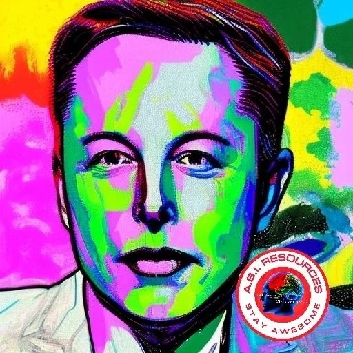 Archived ABI Resources Facebook image associated with ABI RESOURCES ART @elonmusk @SpaceX Brilliant Minds Collection www.ctbraininjury.com #RT