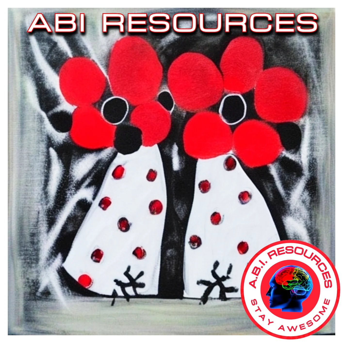 Archived ABI Resources Facebook image associated with Mother and Daughter ❤️ ABI RESOURCES ART PROGRAM Connecticut home-based supported living and community care. Brain In…