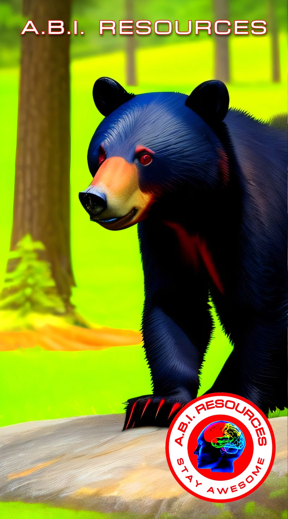 Archived ABI Resources Facebook image associated with "Experience Art with ABI Resources' Collection" 'Bear-y Awesome Adventures' A Grizzly Collection of Connecticut's Fur… — 2023-03-12 49f72d04