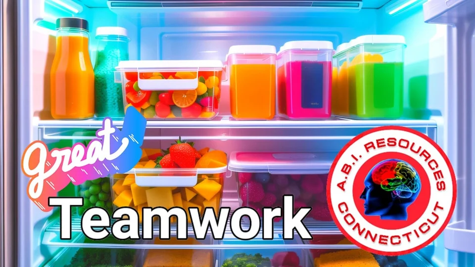 Archived ABI Resources Facebook image associated with "Embrace this weekend's fresh energy! 🌟 Team up, declutter, and disinfect that fridge. Together, we make chores feel…
