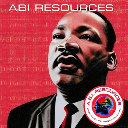 Archived ABI Resources Facebook image associated with "We Shall Overcome" Martin Luther King MLK ABI Resources Art There is increasing evidence in rehabilitation medicine…