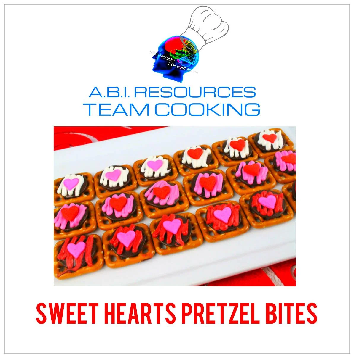 Archived ABI Resources Facebook image associated with TEAM COOKING 🍴🥣 😁 VALENTINES DAY COOKING. Here is the link with the recipe http://www.twosisterscrafting.com/sweet-he…
