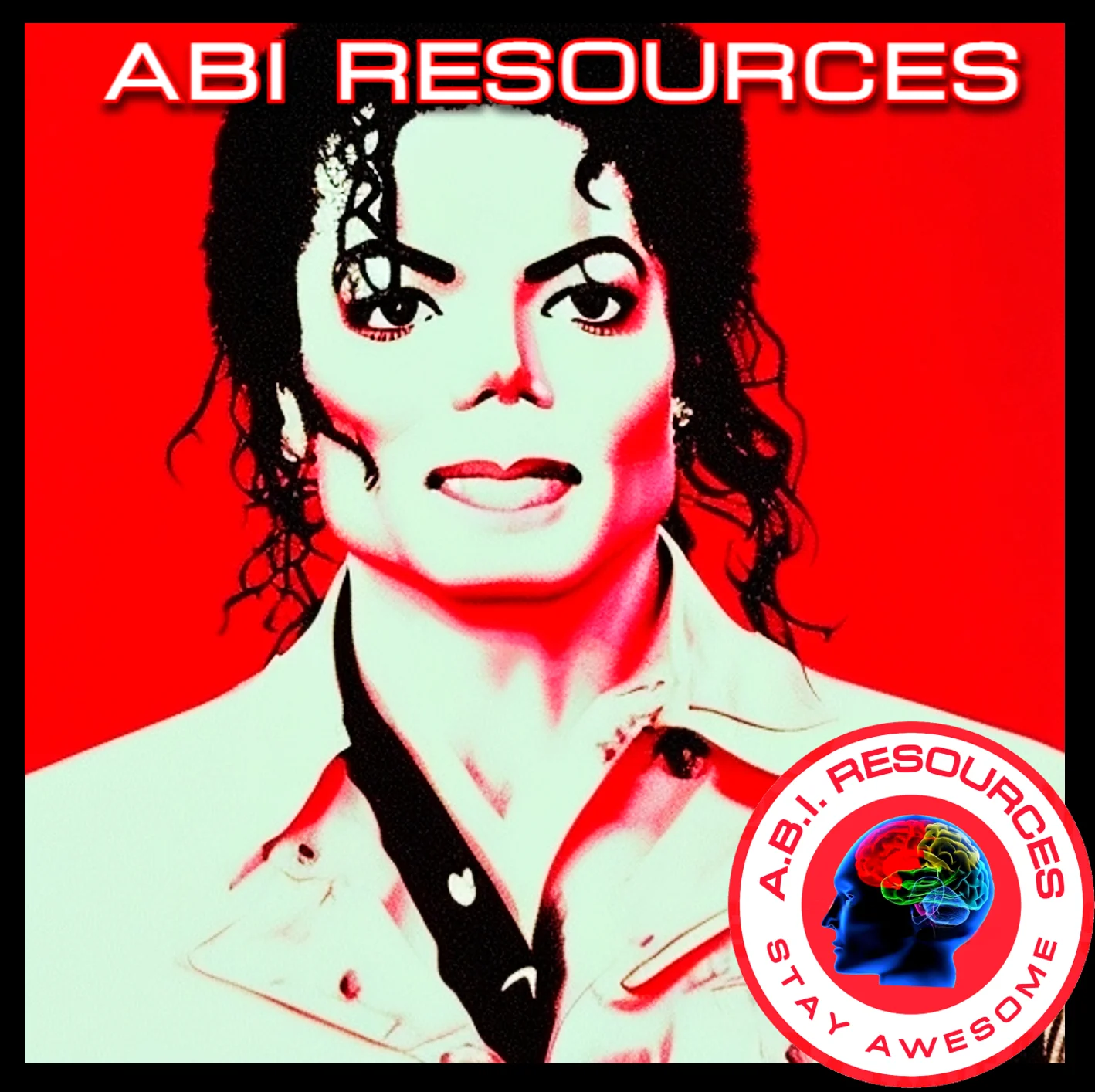 Archived ABI Resources Facebook image associated with ABI Resources Artwork Legends of Music Collection. Michael Jackson #MichaelJackson #ARTTHERAPY #michaeljackson #kingo…