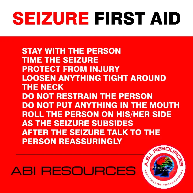 Archived ABI Resources Facebook image associated with Do I call 911? Seizures do not usually require emergency medical attention. Only call 911 if one or more of these are…