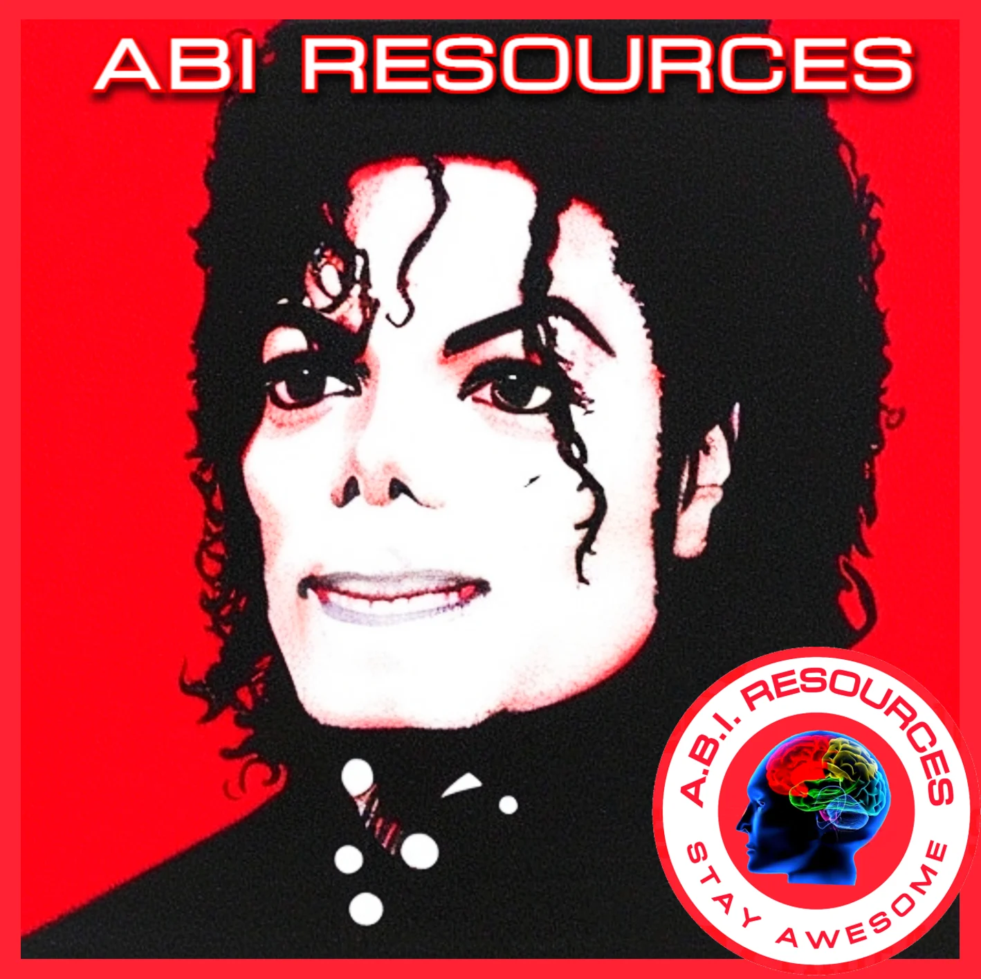 Archived ABI Resources Facebook image associated with ABI Resources Artwork Legends of Music Collection. Michael Jackson #MichaelJackson #ARTTHERAPY #michaeljackson #kingo…
