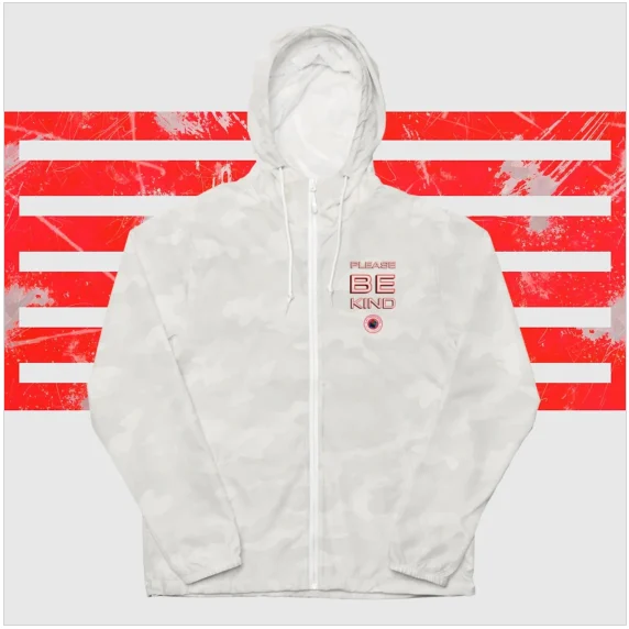 Archived ABI Resources Facebook image associated with Introducing the "PLEASE BE KIND" ABI Unisex lightweight zip up windbreaker - the ultimate expression of kindness and… — 2023-03-27 6a47f567