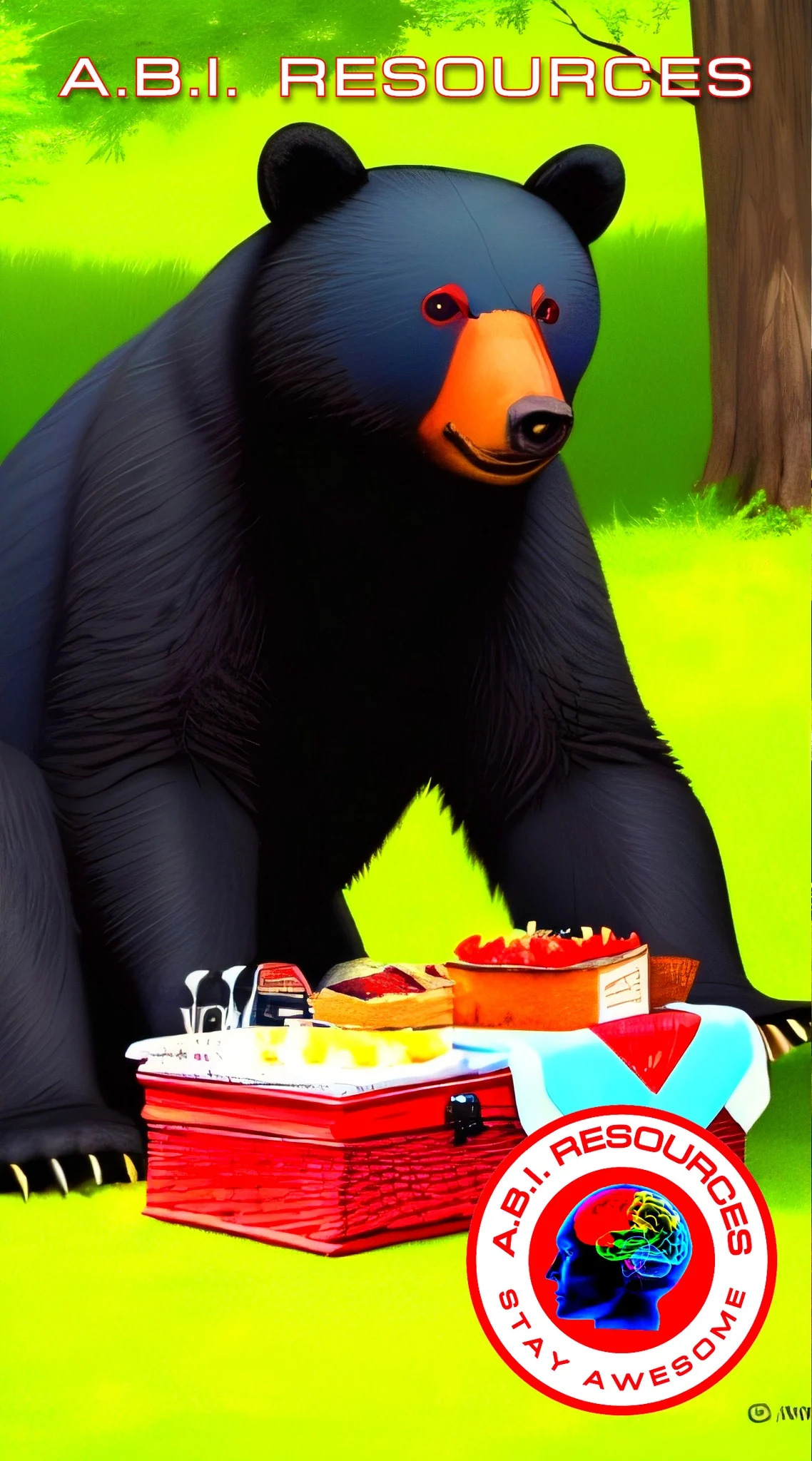 Archived ABI Resources Facebook image associated with "Experience Art with ABI Resources' Collection" 'Bear-y Awesome Adventures' A Grizzly Collection of Connecticut's Fur… — 2023-03-12 49f72d04