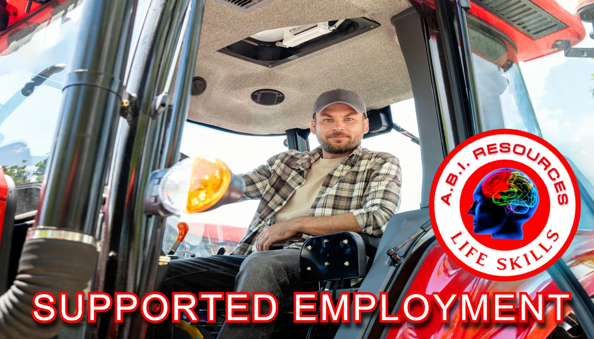 Archived ABI Resources Facebook image associated with "If you want to work, we will help you get the job you want and support you all the way." #BrainInjuryRecovery #Traum…