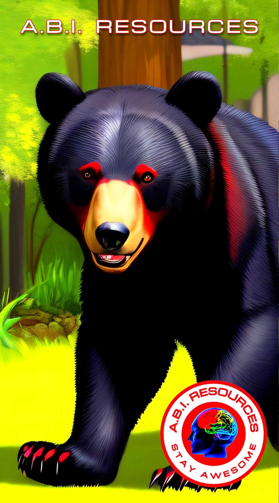 Archived ABI Resources Facebook image associated with "Experience Art with ABI Resources' Collection" 'Bear-y Awesome Adventures' A Grizzly Collection of Connecticut's Fur… — 2023-03-12 49f72d04