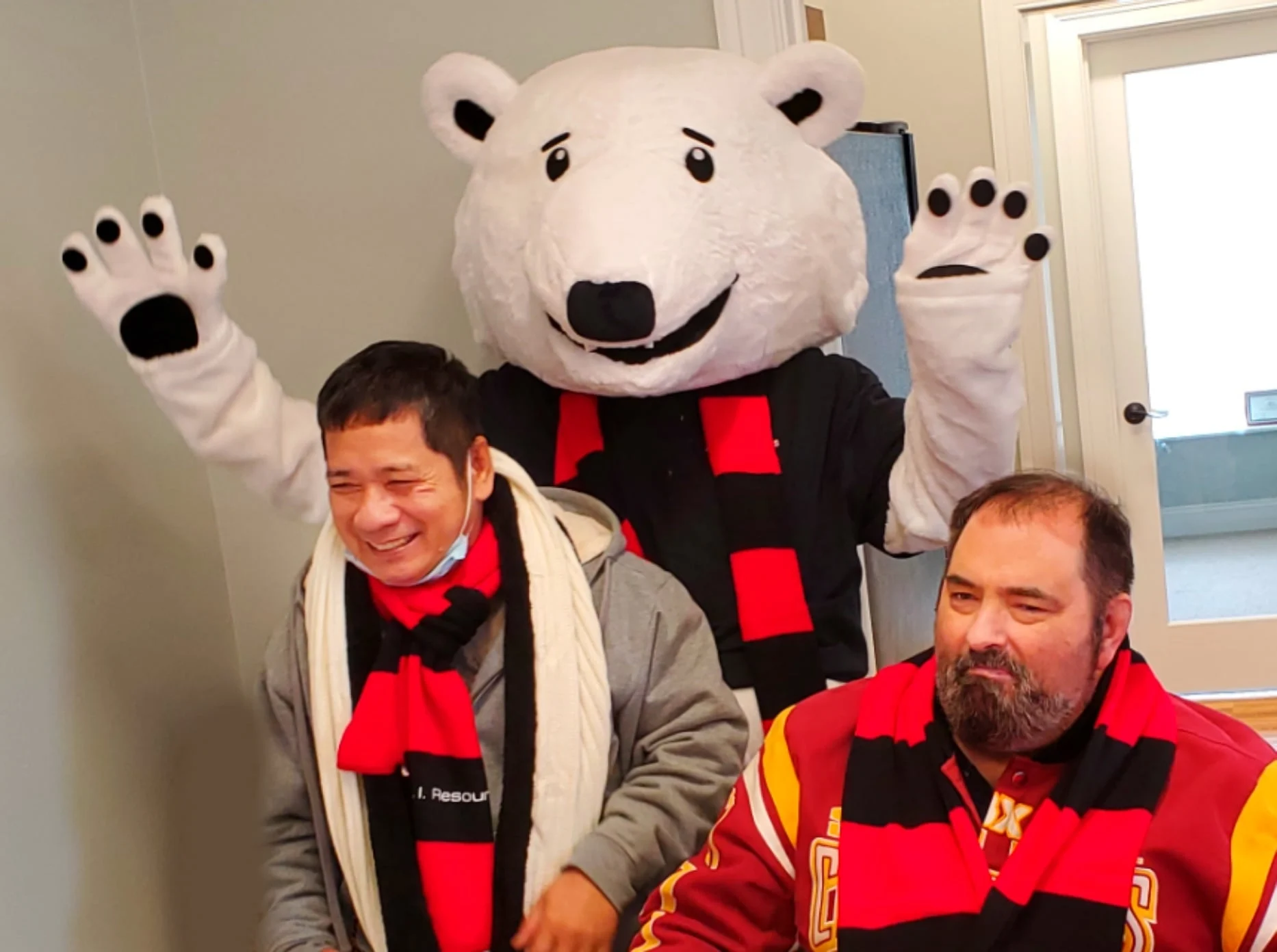 Archived ABI Resources Facebook image associated with CHILLIN WITH MY BEARY COOL FRIENDS!! ❄️☃️⛄️🎉 WE SNOW HOW TO PARTY! A.B.I. SUPER-DUPER SNOWMAN SOCIAL! "A RED SCARF EV…