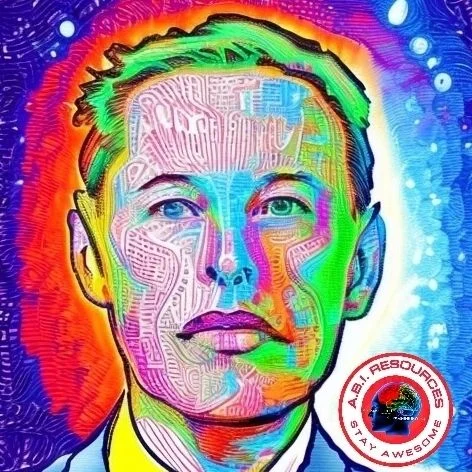 Archived ABI Resources Facebook image associated with ABI RESOURCES ART @elonmusk @SpaceX Brilliant Minds Collection www.ctbraininjury.com #RT
