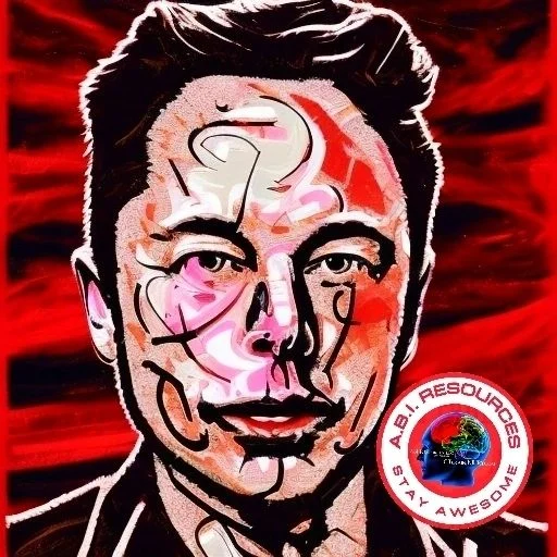 Archived ABI Resources Facebook image associated with ABI RESOURCES ART @elonmusk @SpaceX Brilliant Minds Collection www.ctbraininjury.com #RT