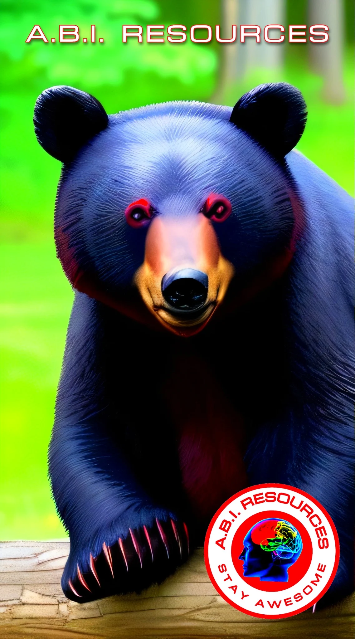 Archived ABI Resources Facebook image associated with "Experience Art with ABI Resources' Collection" 'Bear-y Awesome Adventures' A Grizzly Collection of Connecticut's Fur… — 2023-03-12 49f72d04