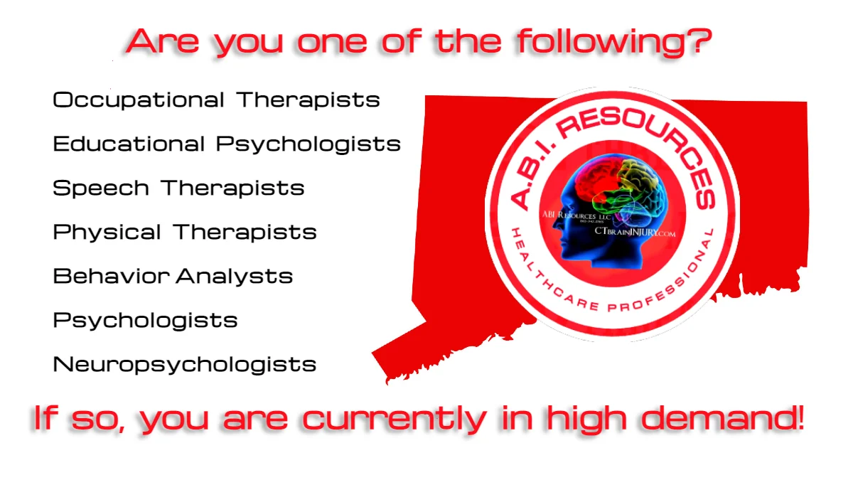Archived ABI Resources Facebook image associated with ABI Resources Connecticut Are you one of the following? - Occupational therapists - Physical therapists - Educational… — 2022-12-27 b8cd12fd