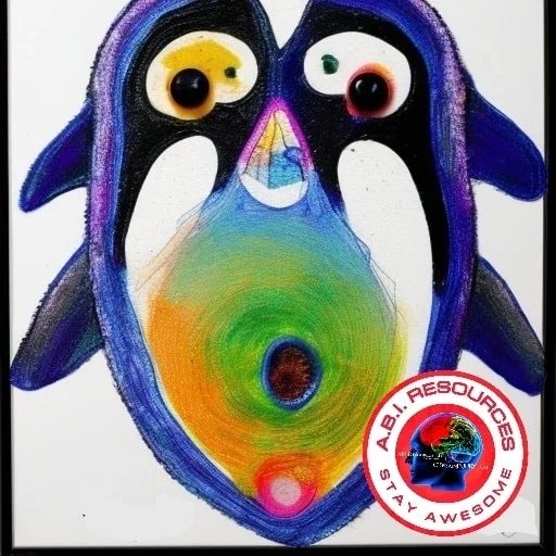 Archived ABI Resources Facebook image associated with ABI RESOURCES Compassionately Caring Creative Art PENGUINS 😁 CT MFP and ABI Waiver Program. Connecticut home-based su…