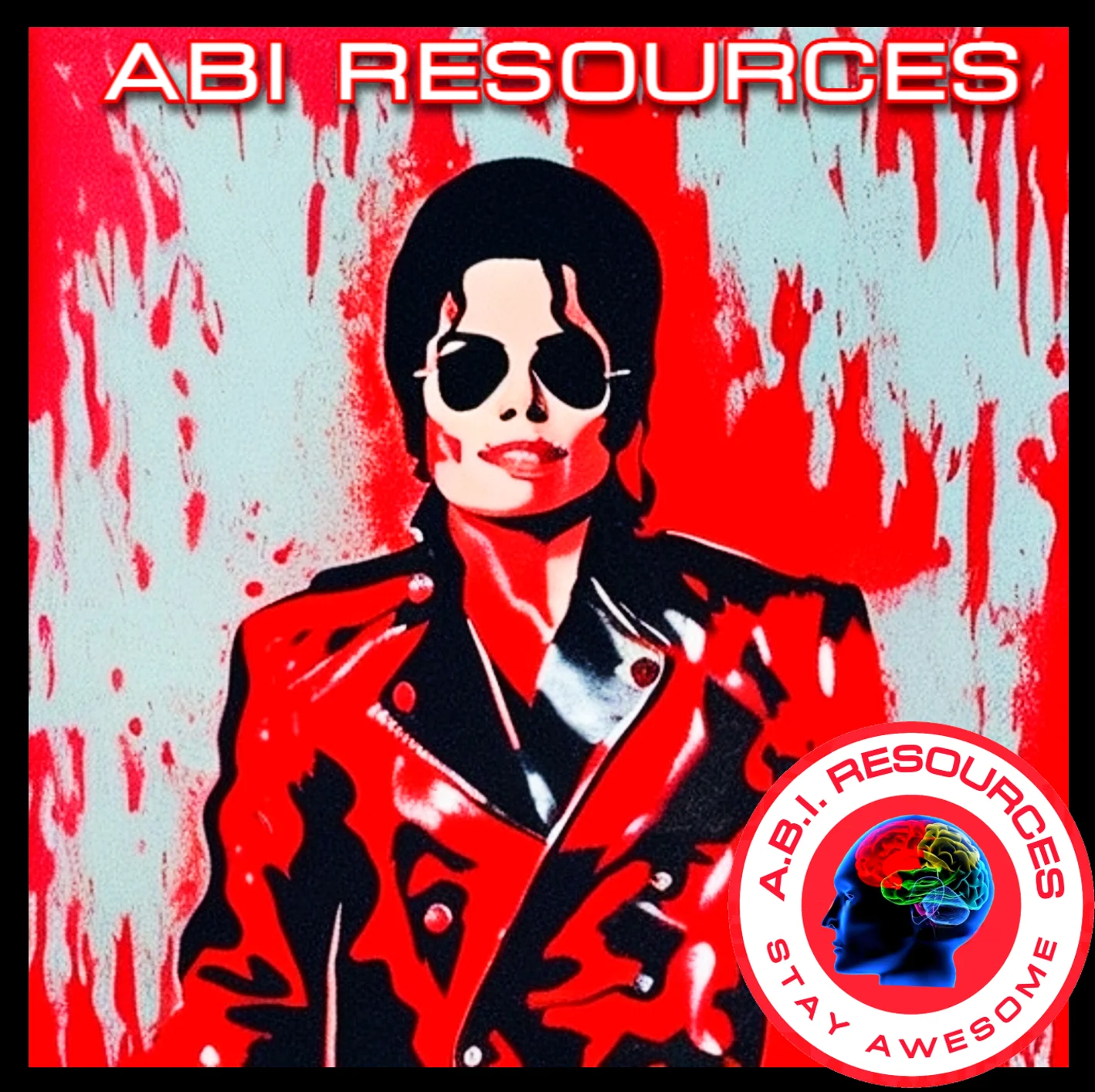 Archived ABI Resources Facebook image associated with ABI Resources Artwork Legends of Music Collection. Michael Jackson #MichaelJackson #ARTTHERAPY #michaeljackson #kingo…