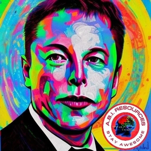 Archived ABI Resources Facebook image associated with ABI RESOURCES ART @elonmusk @SpaceX Brilliant Minds Collection www.ctbraininjury.com #RT